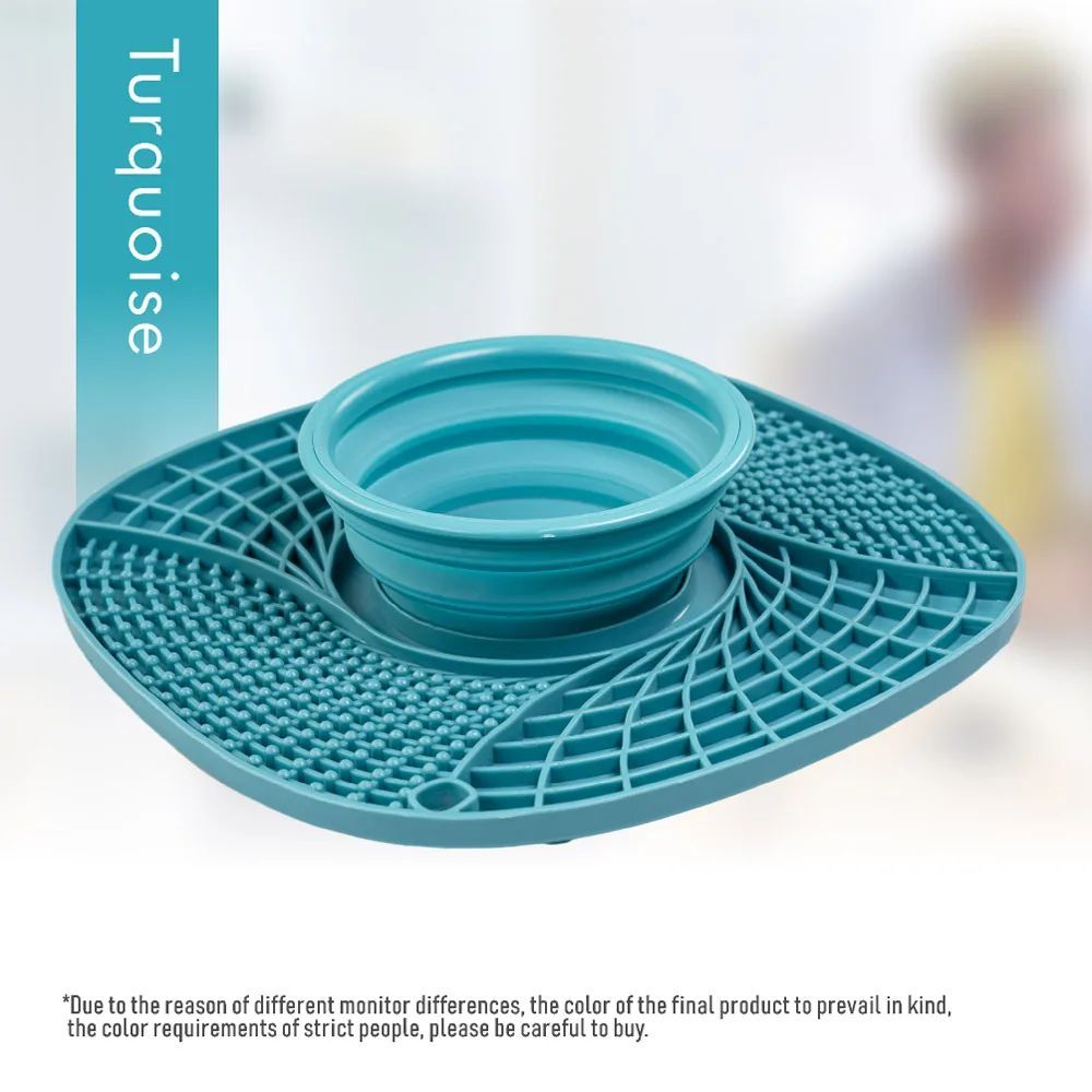 Pet Dog Slow Feeder Bowl Non Slip Puzzle Bowl Anti-Gulping