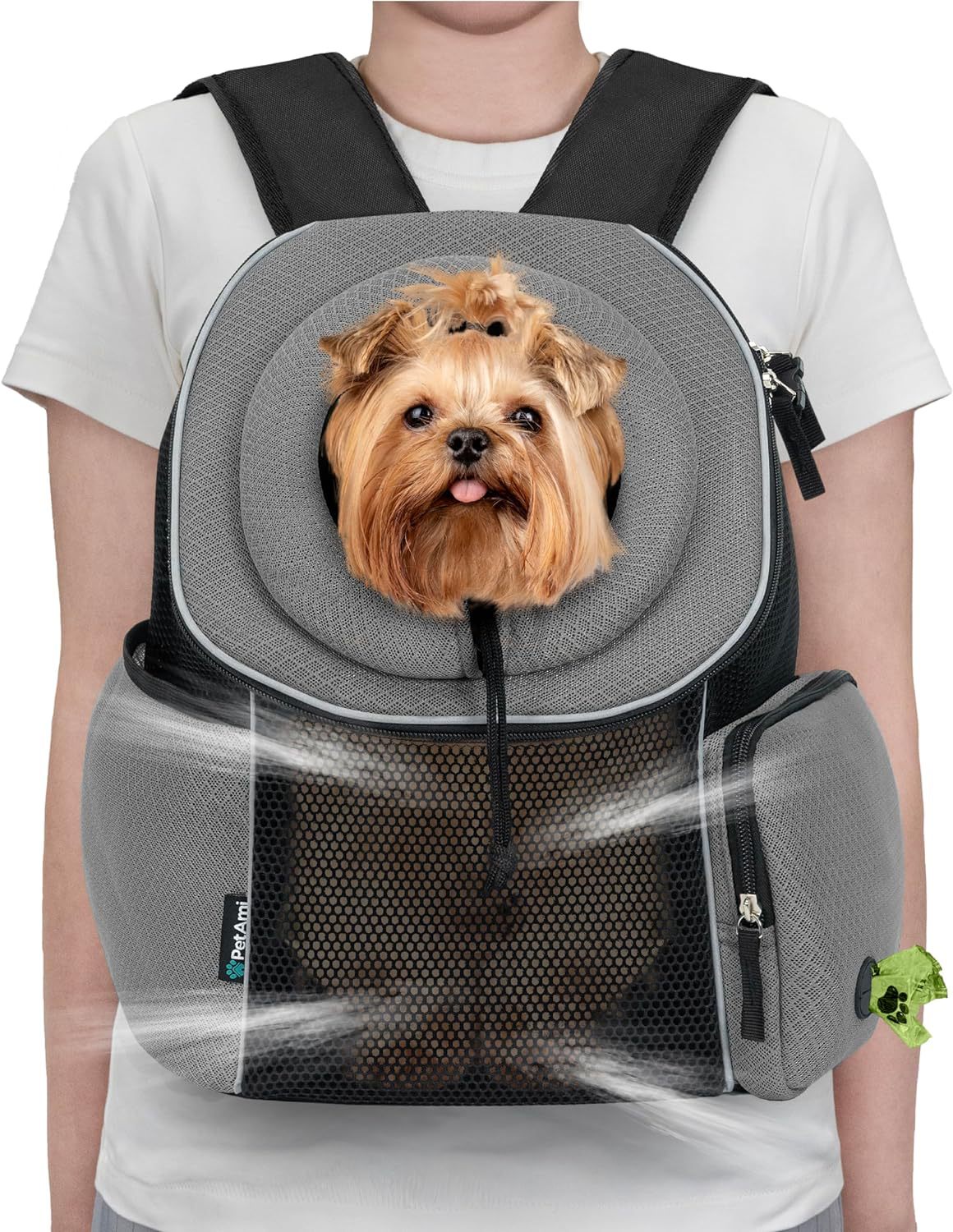 Pet Dog Carrier Bag Carrier For Dogs Backpack Portable Travel Breathable