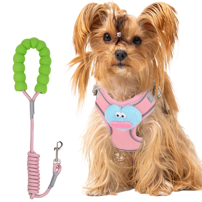 No Pull Dog Harness With Multifunction Dog Leash,Soft Adjustable No Choke Escape Proof