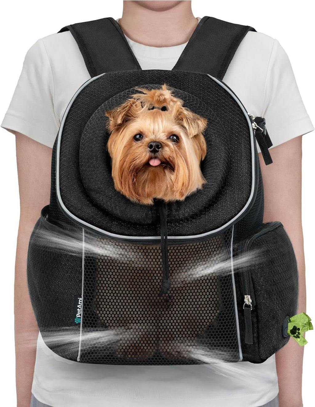 Pet Dog Carrier Bag Carrier For Dogs Backpack Portable Travel Breathable