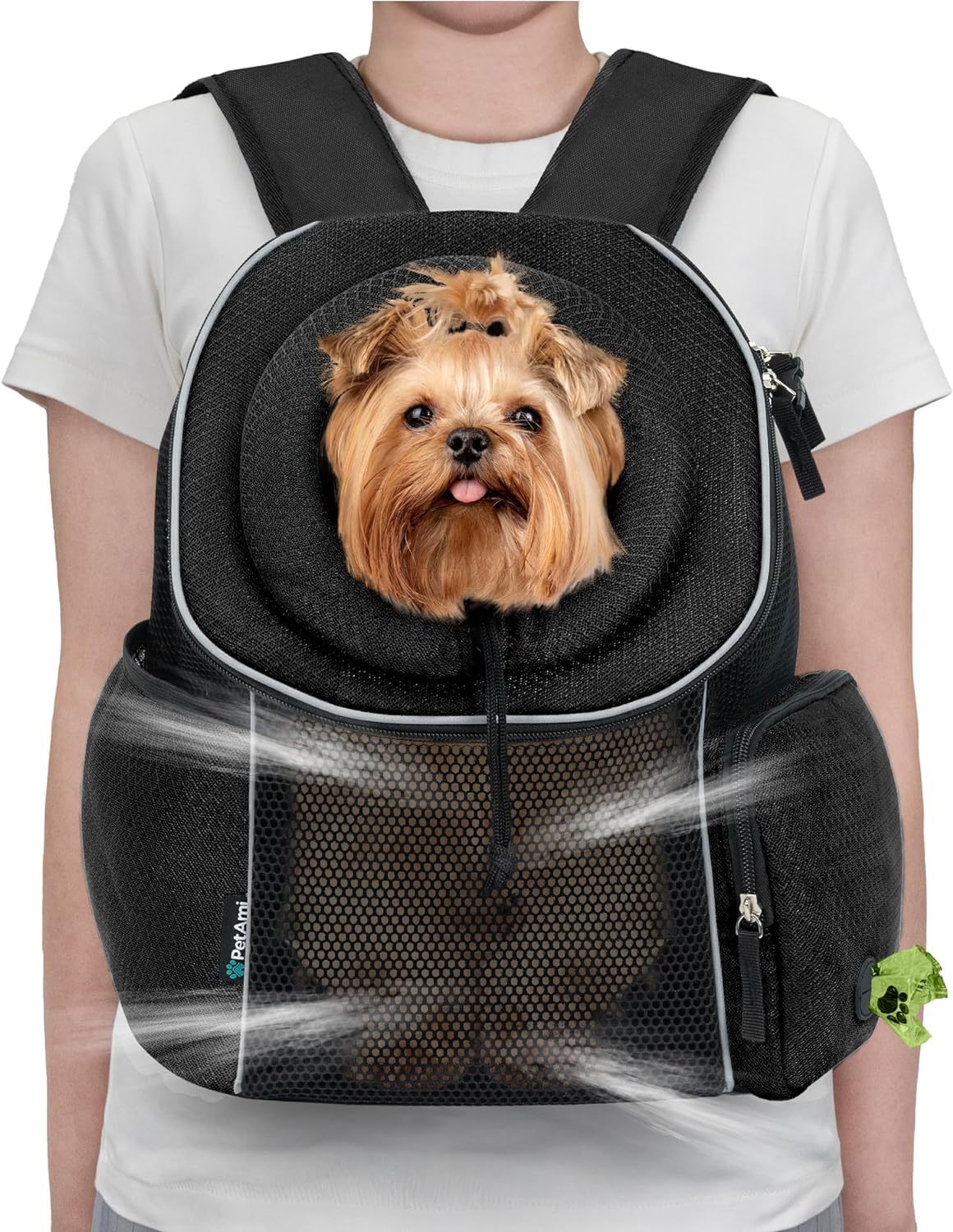 Pet Dog Carrier Bag Carrier For Dogs Backpack Portable Travel Breathable