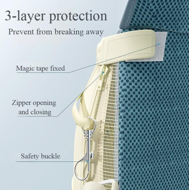 Breathable Dog Carrier Backpack Adjustable Chest Harness