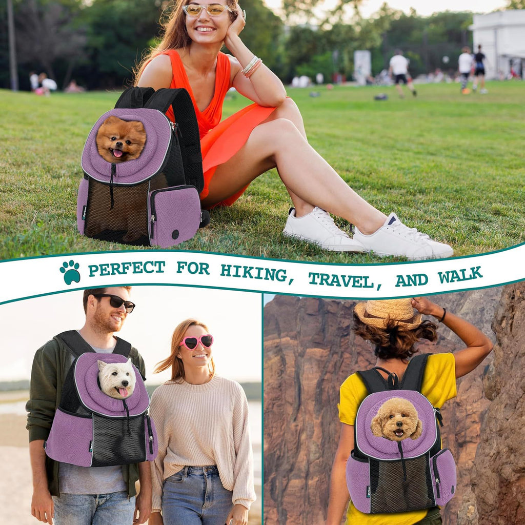 Pet Dog Carrier Bag Carrier For Dogs Backpack Portable Travel Breathable