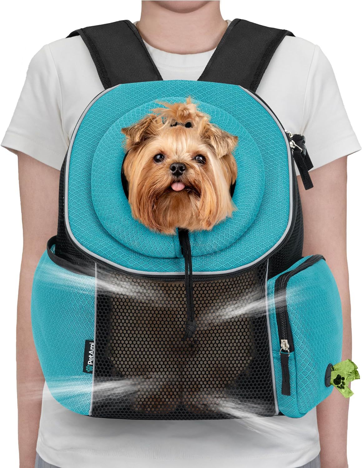 Pet Dog Carrier Bag Carrier For Dogs Backpack Portable Travel Breathable