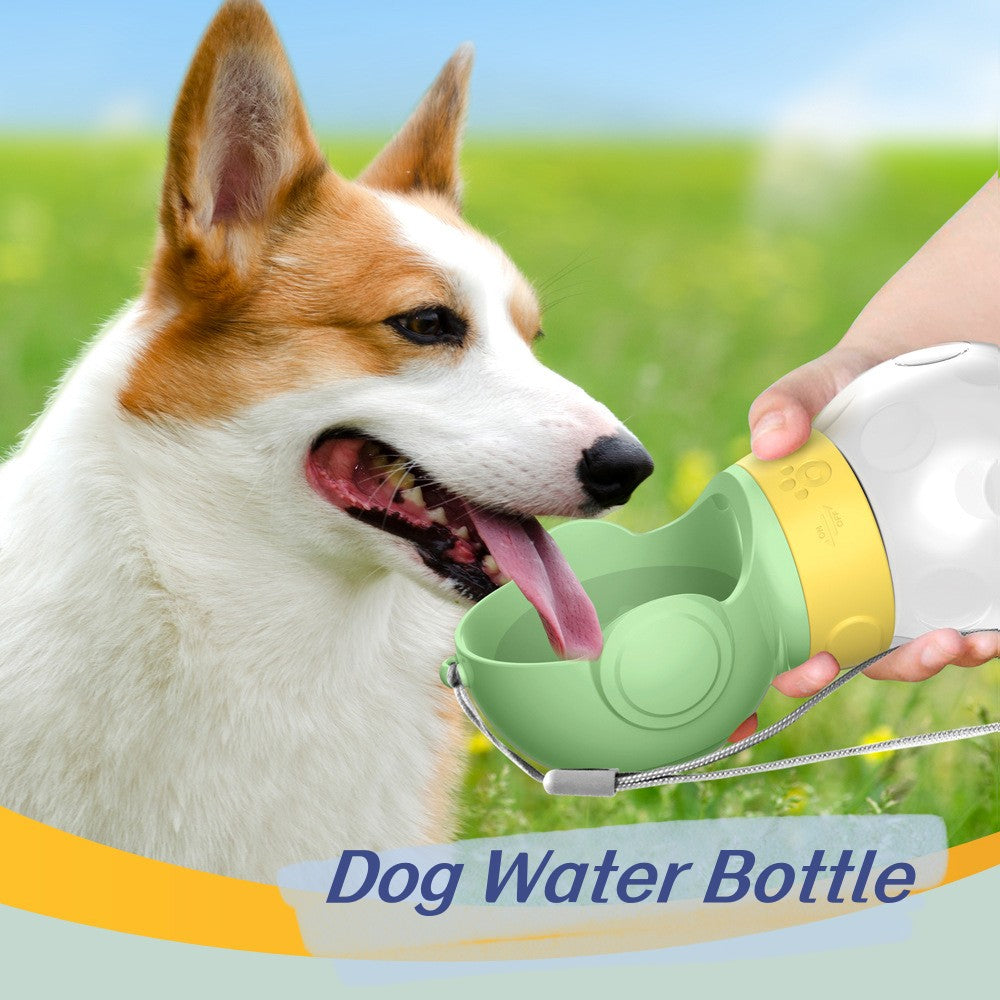 Portable Travel Pet Drinker Leak Proof Outdoor Walking Drinking Bottle Dogs Feeder