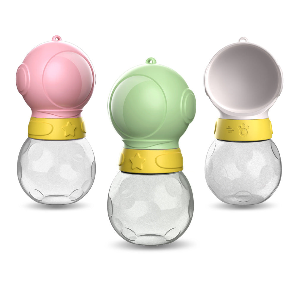 Portable Travel Pet Drinker Leak Proof Outdoor Walking Drinking Bottle Dogs Feeder